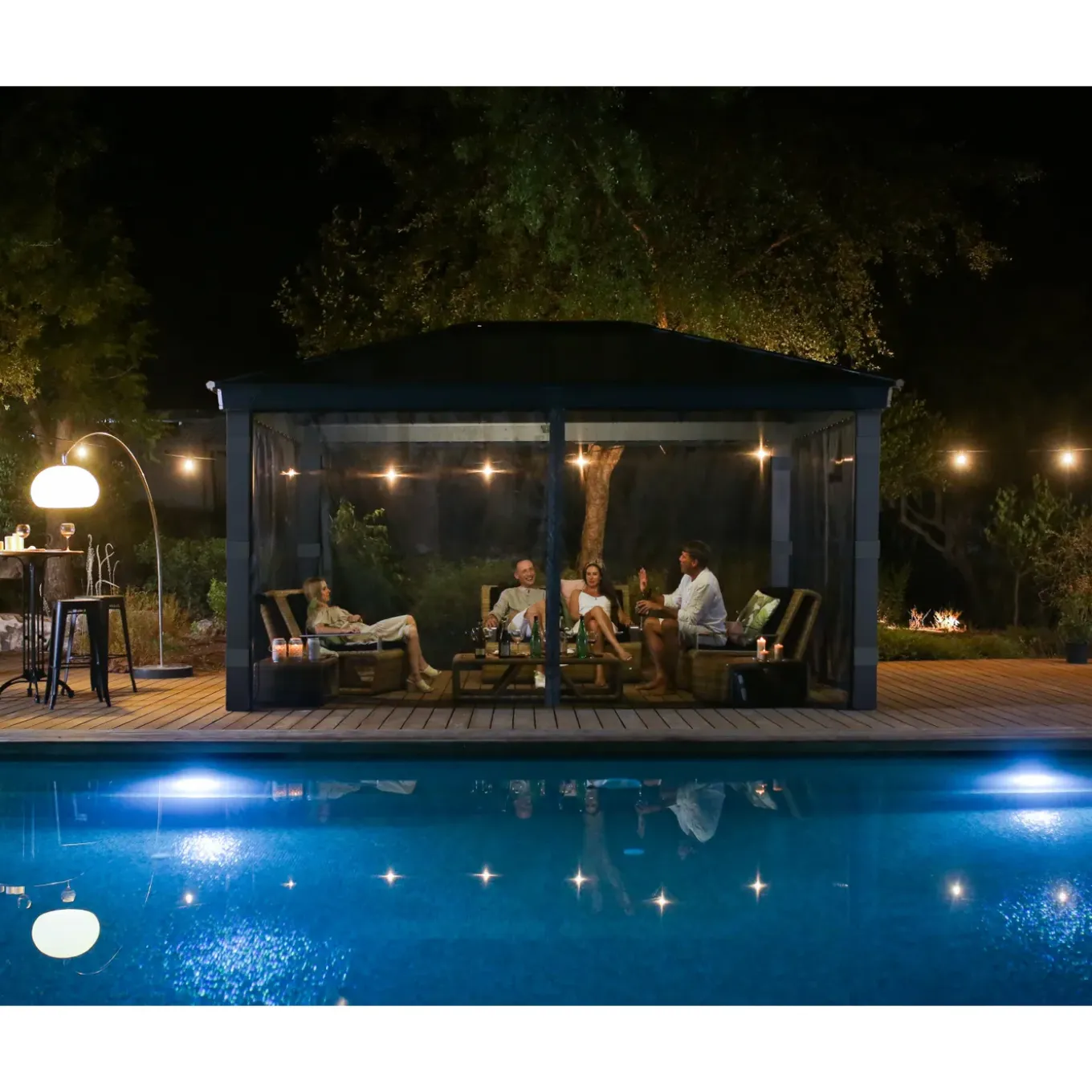 Palram | Canopia - Gaasset voor tuinpaviljoen Dallas 4900
