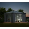 Canopia Palram- gordijnset voor tuinpaviljoen Dallas 4900 (4st)