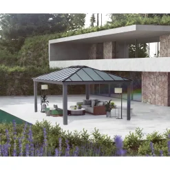 Canopia Palram | - Paviljoen Dallas - Antraciet - 6,1x4,3m