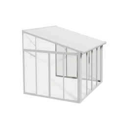 Palram - Canopia Serre, Veranda en Solarium SanRemo - Helder - Wit -314x300cm