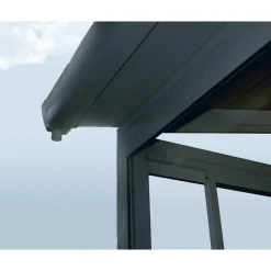 Palram - Canopia Serre, Veranda en Solarium SanRemo - Helder - Donkergrijs - 425x294cm