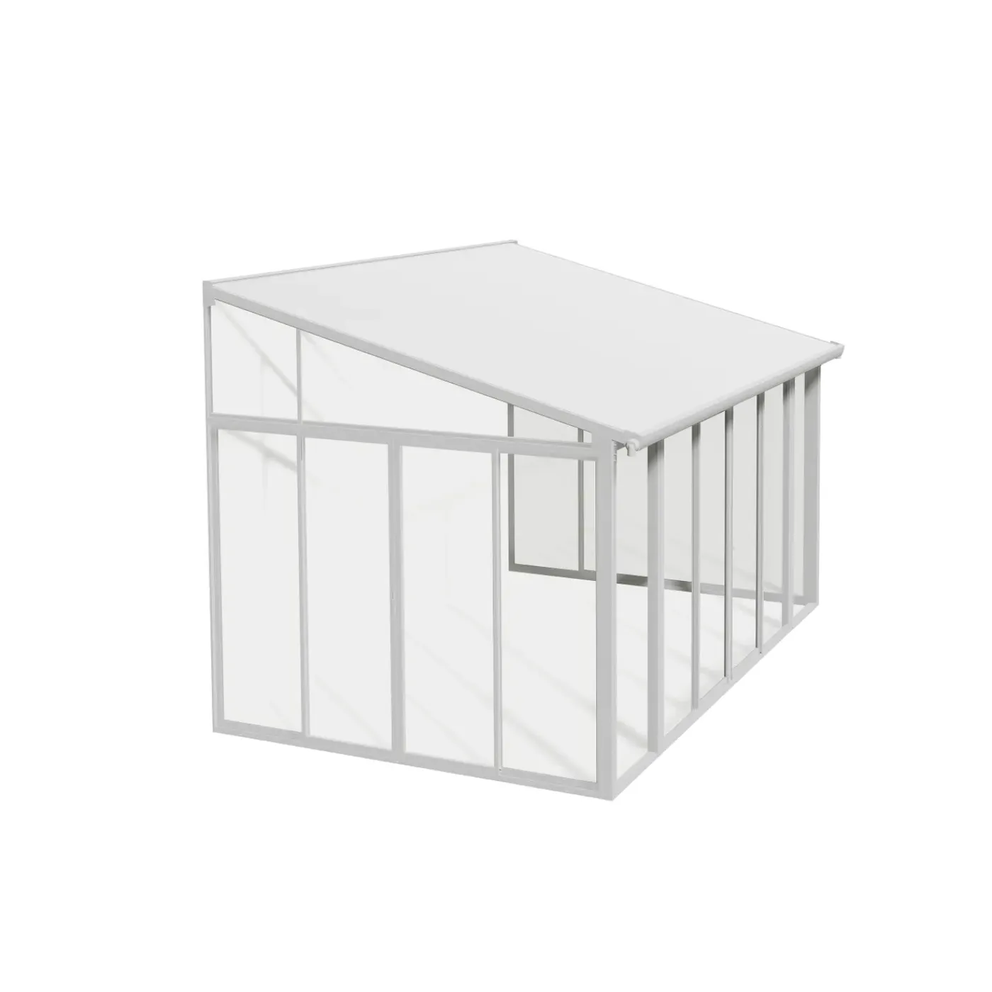 Canopia Palram - Serre, Veranda en Solarium SanRemo - Helder - Wit - 425x294cm