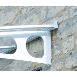 Canopia Palram | - veranda- en deurluifel Bordeaux - Helder Wit - 892X139cm
