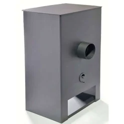 Panadero - Houtkachel Model Nice - 11 Kw - Energie-efficiëntie A+ - 100 X 61 X 42 Cm