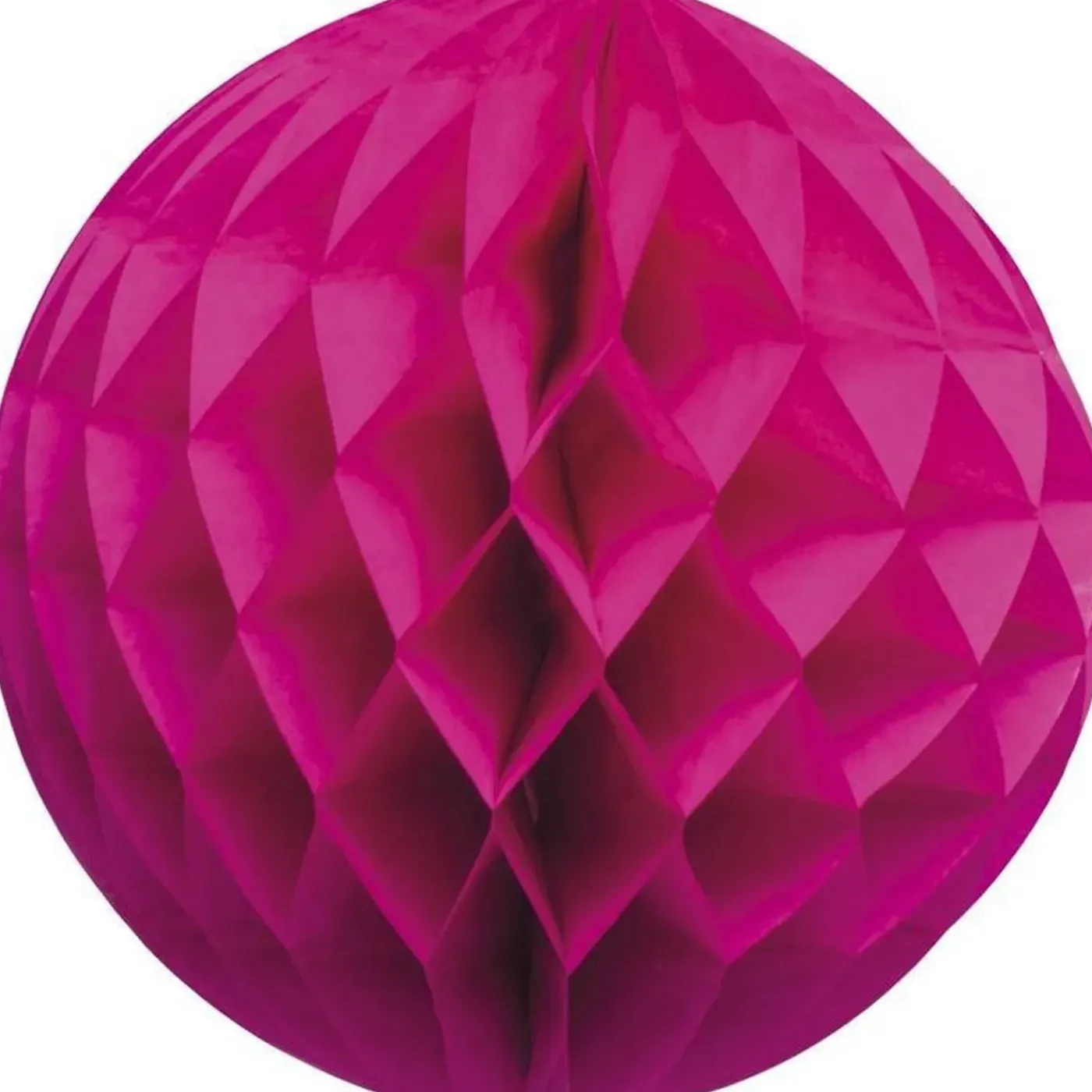 Overig Papieren Kerstballen - Roze - 10 Cm - Versiering