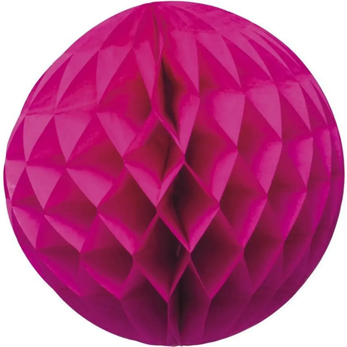 Overig Papieren Kerstballen - Roze - 10 Cm - Versiering