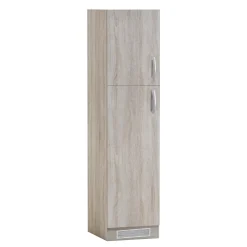 Paprika kolomkast 60cm geborsteld eik melamine