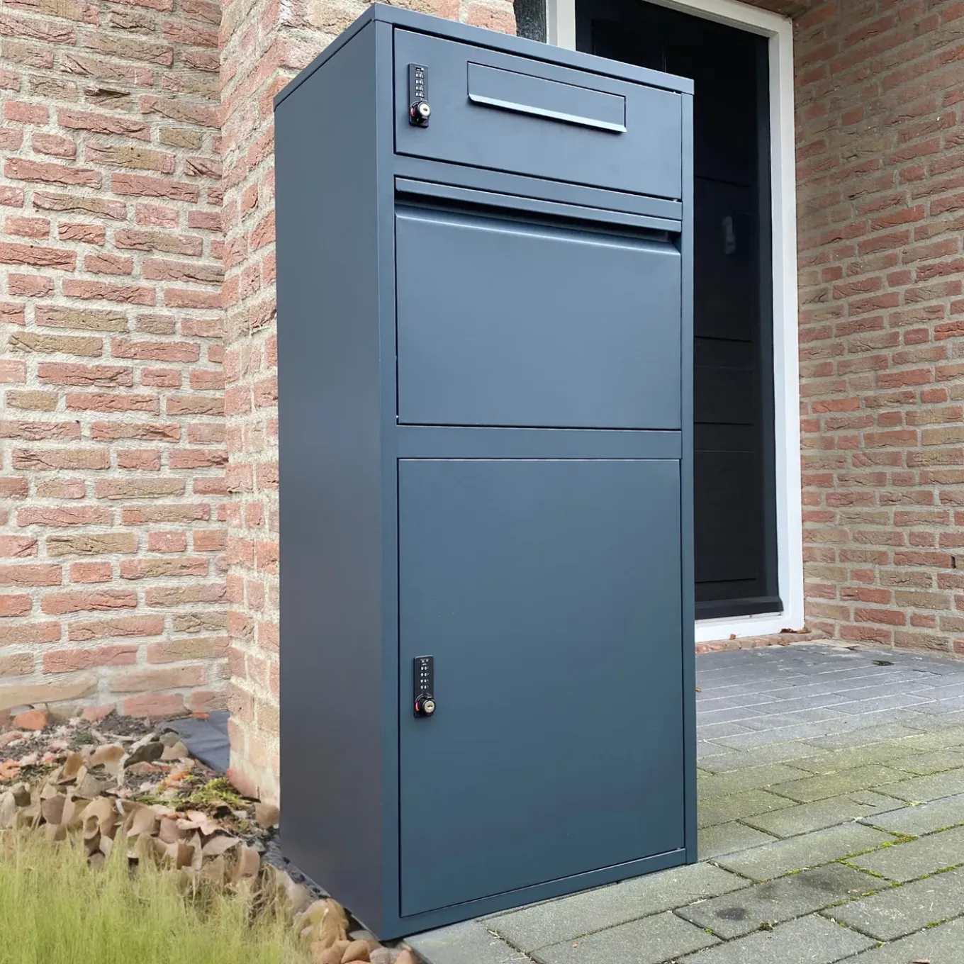 ParcelXL - Pakketbrievenbus met apart Postvak - Anti-diefstal - Vrijstaande Pakketbox