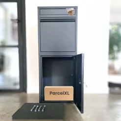 ParcelXL ® - Pakketbrievenbus - Pakketbox - Vrijstaand - Brievenbus Hangend - Antraciet - XXL - Post