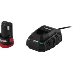 Parkside - Draadloze Precisieslijpmachine - Compact Met 66 Accessoires, 12v / 2ah