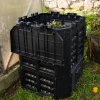 Patrol Compostbak 2x 360 L - 2 Stuks - Compostvat - Zwart