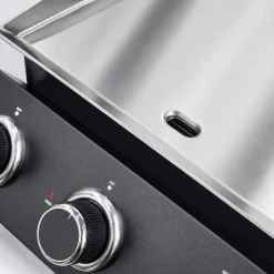 Patton Plancha Gasbarbecue Vigor - Rvs, Staal - 46x46,5x21cm