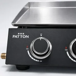 Patton Plancha Gasbarbecue Vigor - Rvs, Staal - 46x46,5x21cm