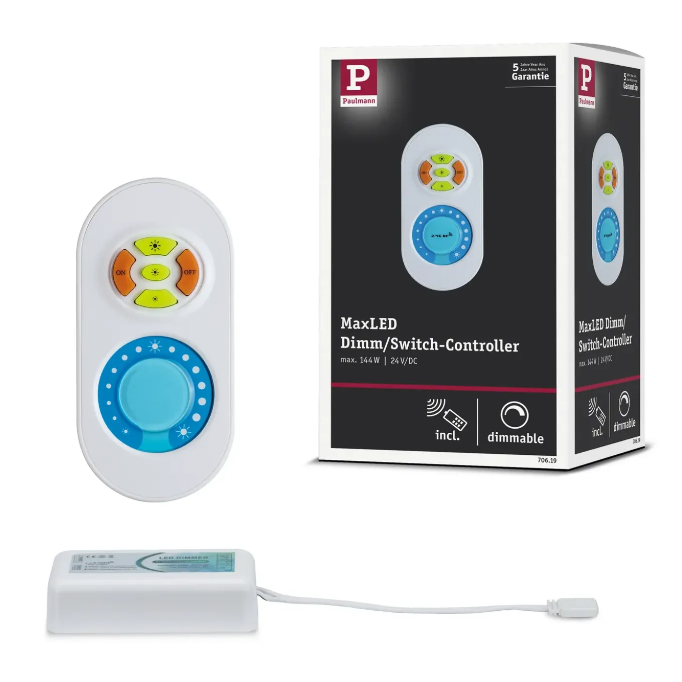 Paulmann afstandsbediening MaxLED dimmer switch max 144W