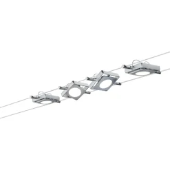 Paulmann basisset MacLED chroom 4x4,3W