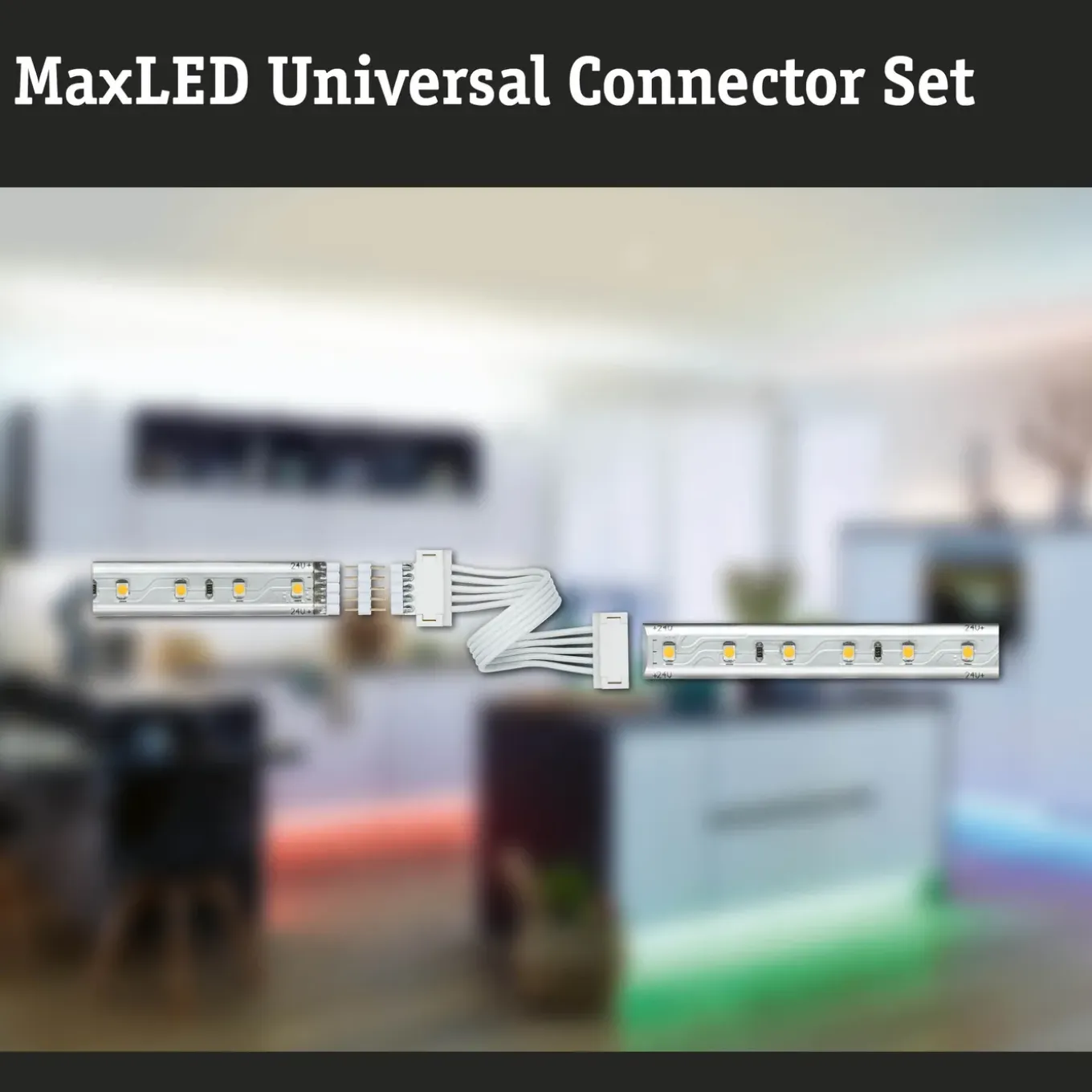 Paulmann Function MaxLED universele connector wit - 2 stuks
