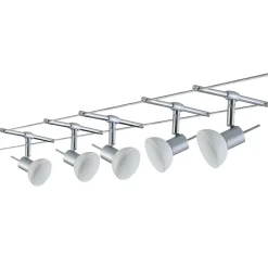 Paulmann kabelsysteem set Sheela mat chroom opaal GU5,3