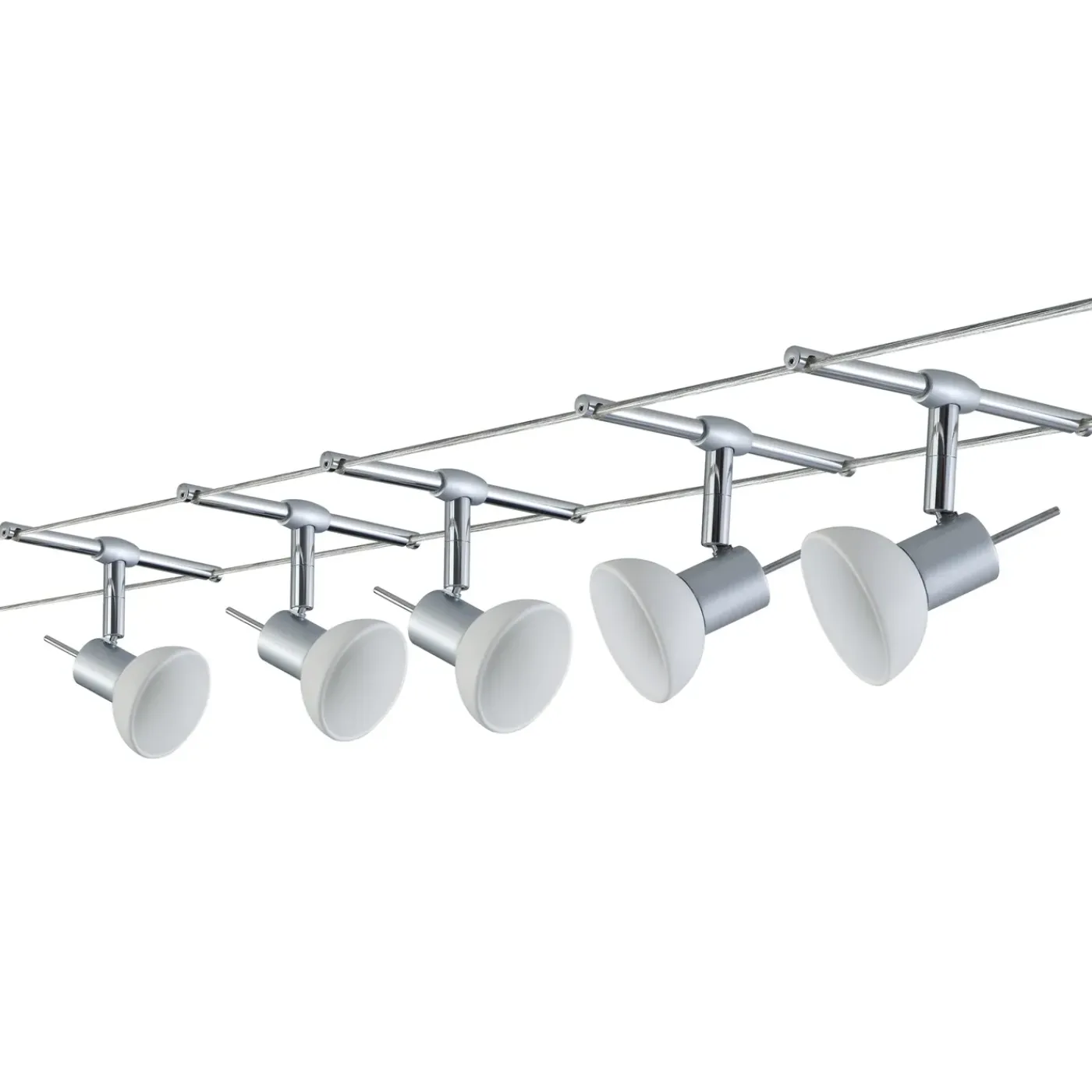 Paulmann kabelsysteem set Sheela mat chroom opaal GU5,3