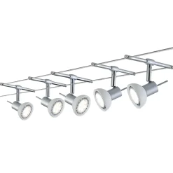 Paulmann kabelsysteem set Sheela mat chroom opaal GU5,3