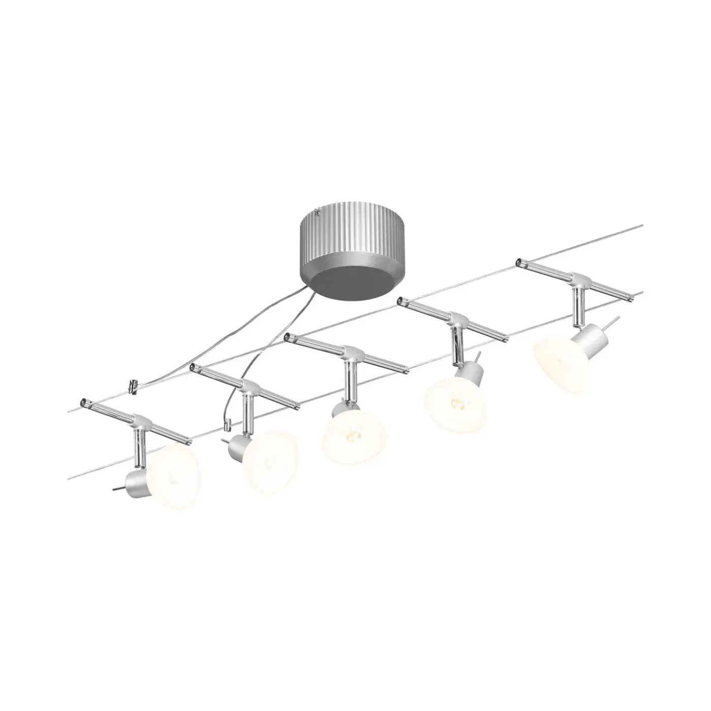 Paulmann kabelsysteem set Sheela mat chroom opaal GU5,3
