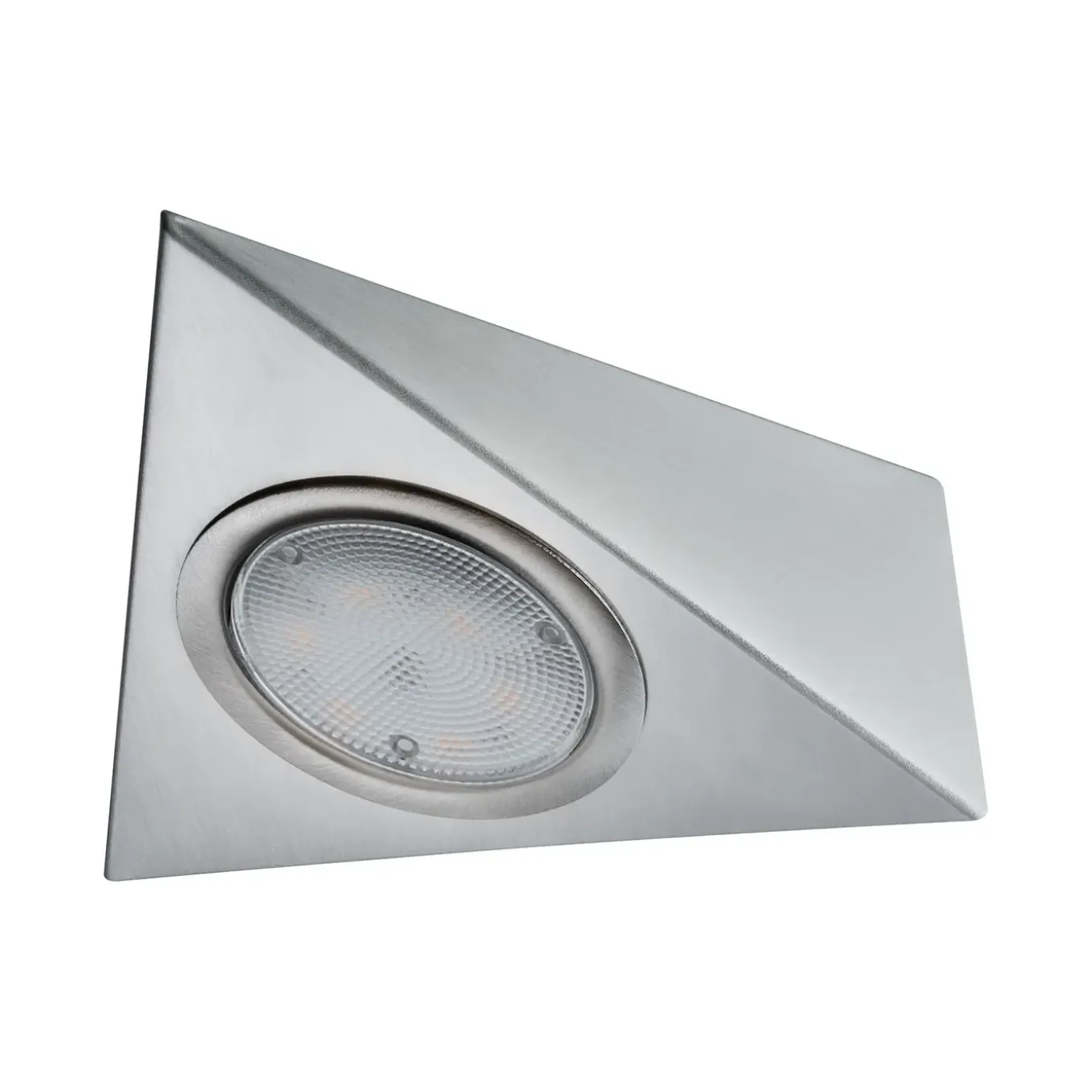 Paulmann meubelverlichting met sensor warm wit geborsteld staal 3x2,8W