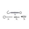 Paulmann montageset Light & Easy chroom