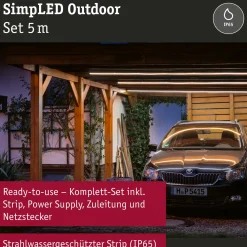 Paulmann Outdoor ledstrip SimpLED 5m wit 20W