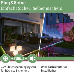 Paulmann Outdoor Plug & Shine ledstrip Smooth warm wit 2m
