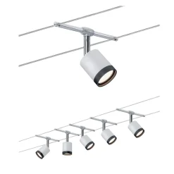 Paulmann railsysteem URail TubeLED wit zwart chroom 5x4W