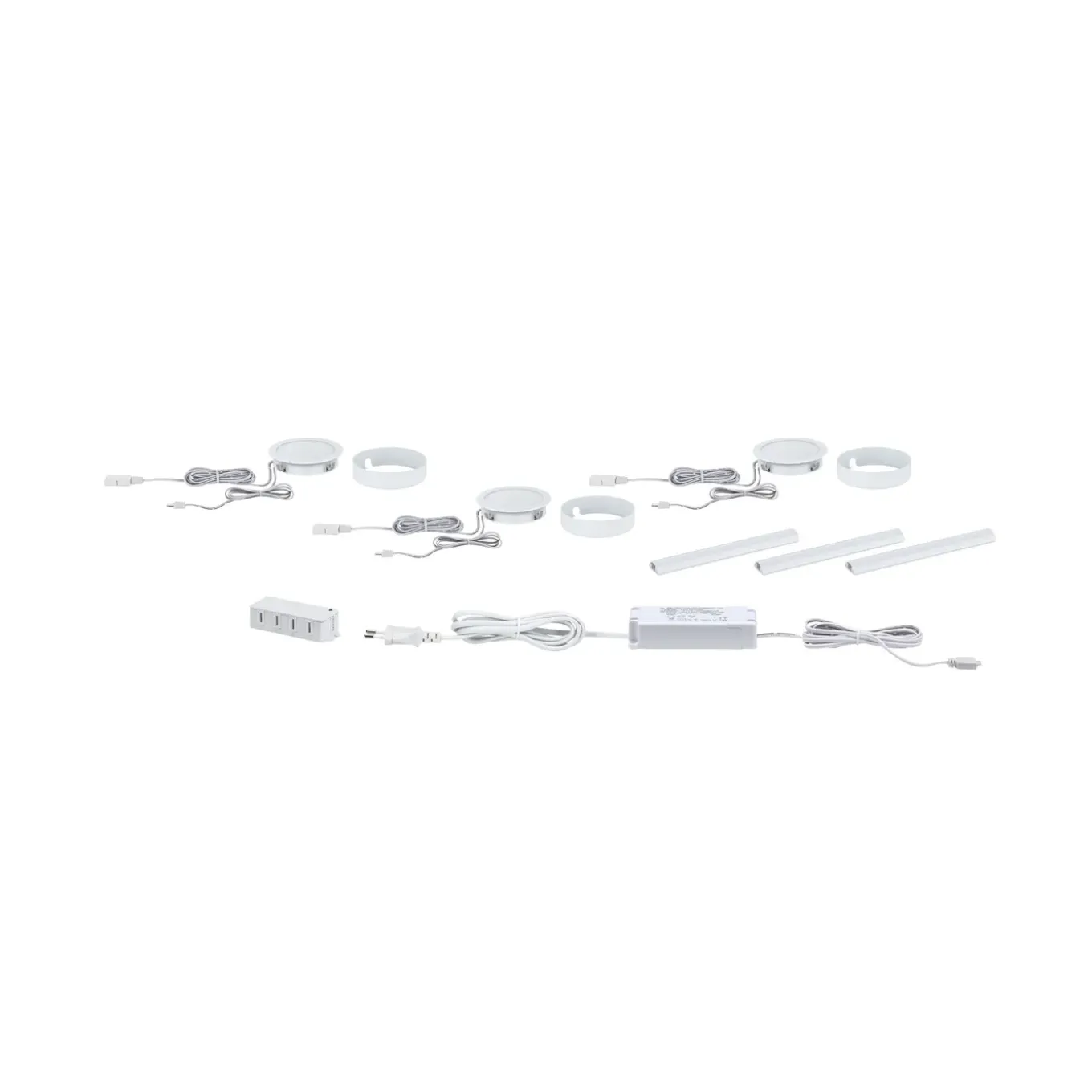 Paulmann starterset spot Clever Connect Disc wit 3x2W