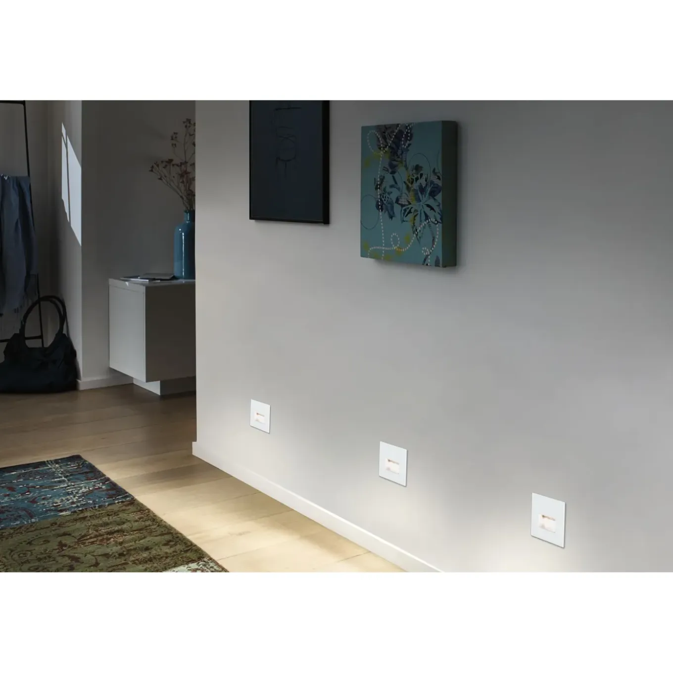 Paulmann traplamp Edge Quadro mat wit 1,2W