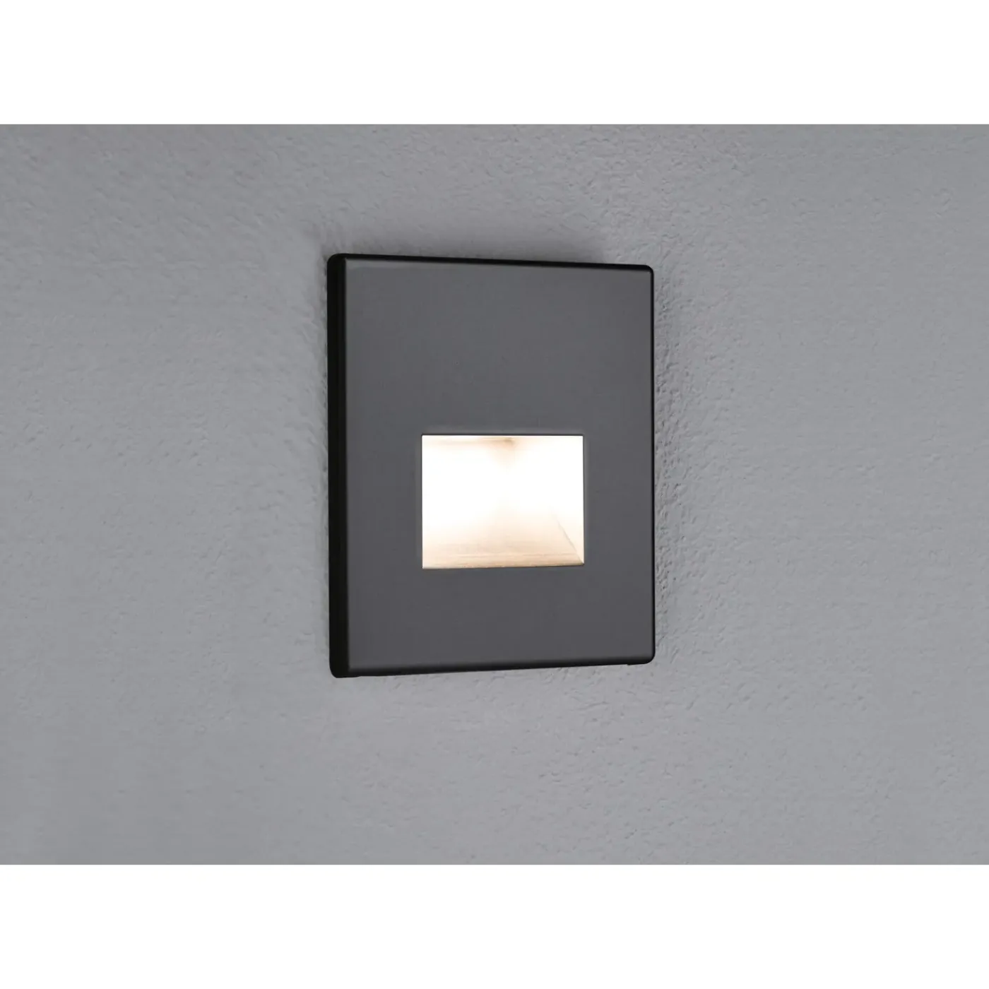 Paulmann traplamp Edge Quadro matzwart 1,2W