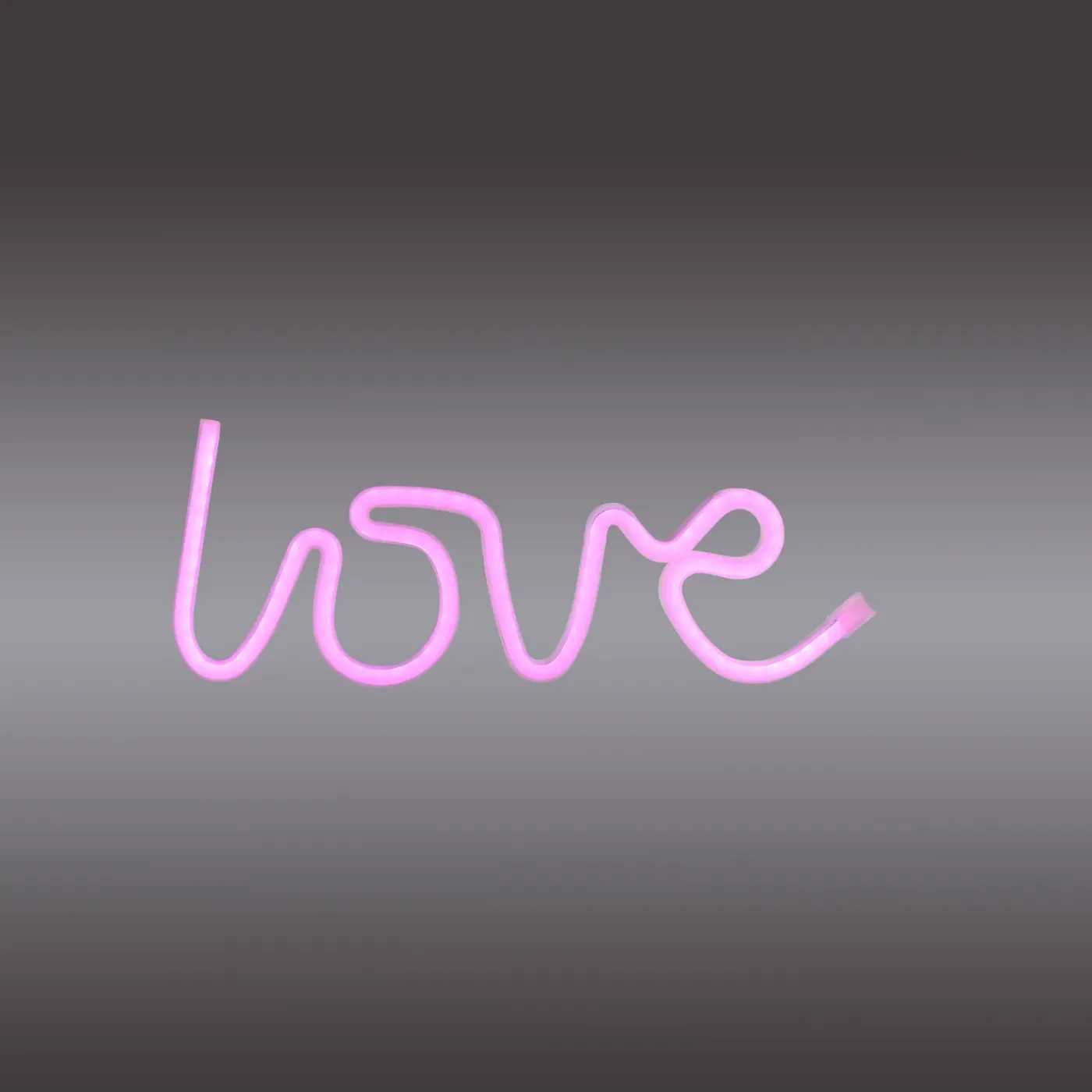 Paul Neuhaus Neon Lamp Neon Love - Roze - 6,5W - 34,3x12,5cm