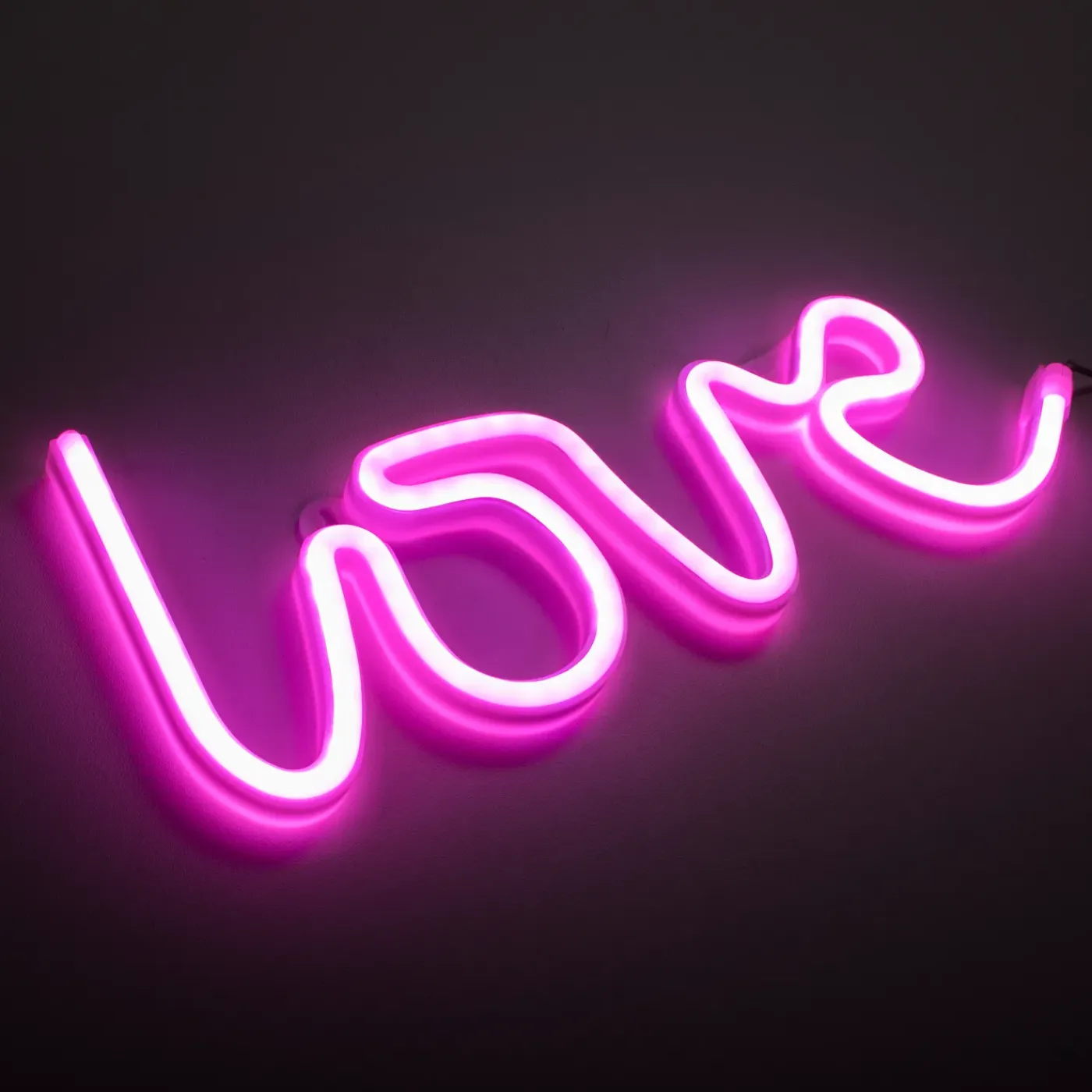 Paul Neuhaus Neon Lamp Neon Love - Roze - 6,5W - 34,3x12,5cm