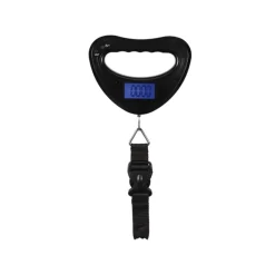 Perel Bagageweegschaal, digitaal, elektronisch, 14 x 2.6 x 10.5cm, Zwart, ABS