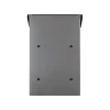 Perel Brievenbus Rio, wand- en paalmontage, 10 x 27 x 39.5 cm, Grijs