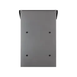 Perel Brievenbus Rio, wand- en paalmontage, 10 x 27 x 39.5 cm, Grijs
