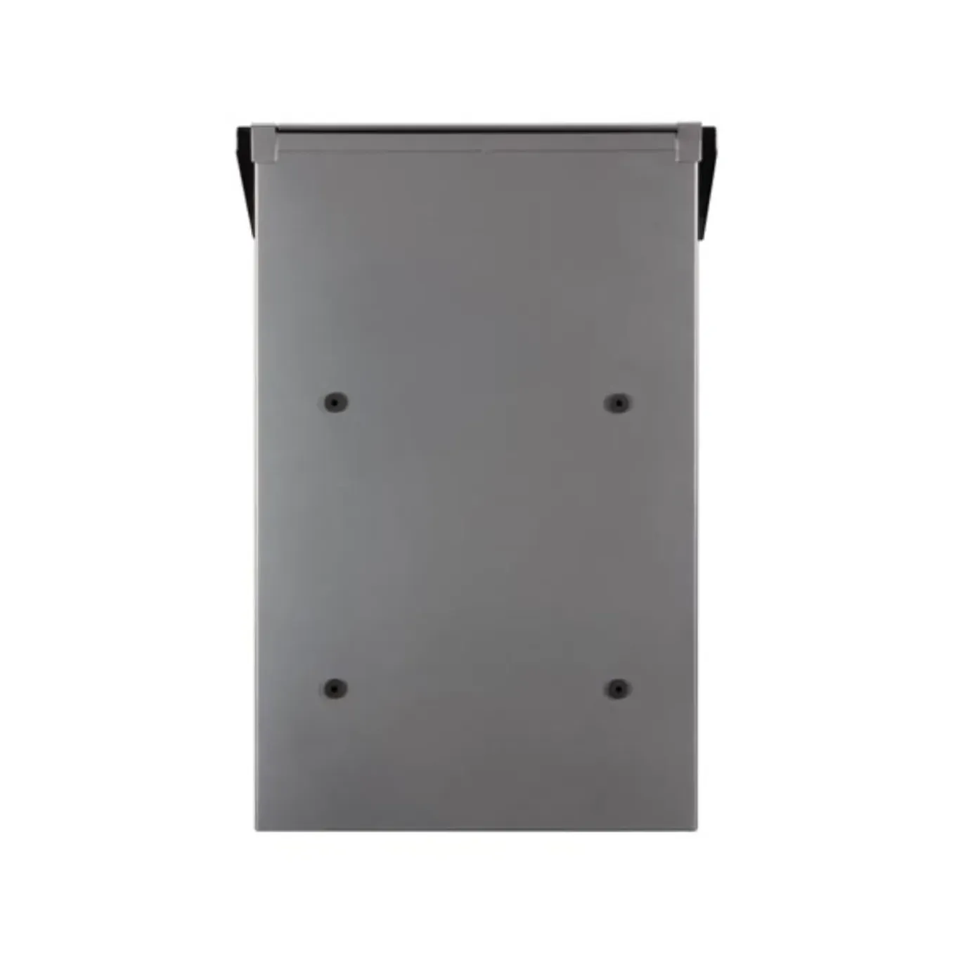 Perel Brievenbus Rio, wand- en paalmontage, 10 x 27 x 39.5 cm, Grijs