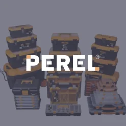 Perel Gereedschapskoffer Leeg, 56.4 X 31 X 31 Cm, Zwart, Polypropyleen