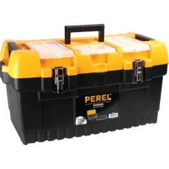 Perel Gereedschapskoffer Leeg, 56.4 X 31 X 31 Cm, Zwart, Polypropyleen