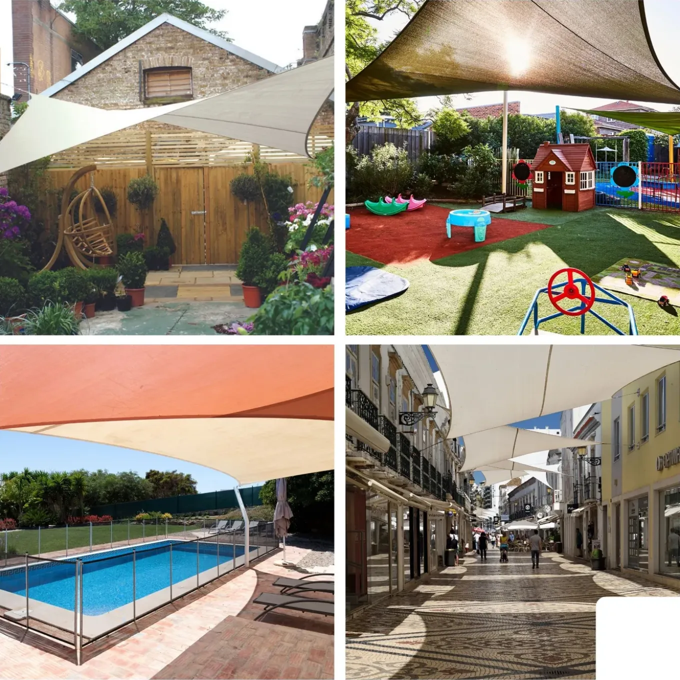 Perel Gss4320fu Schaduwdoek 2x3m Waterafstotend Voor Tuin En Terras