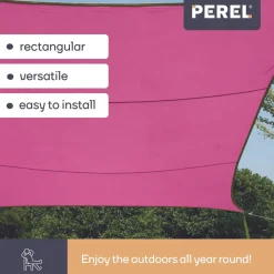 Perel Gss4320fu Schaduwdoek 2x3m Waterafstotend Voor Tuin En Terras