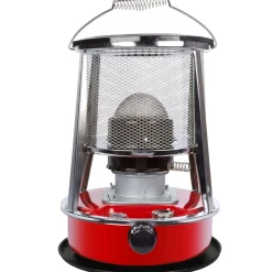 Perel Petroleumkachel Met Lont, Voor Buiten, Kerosine, 33 X 45 Cm, 2600 W, Rood