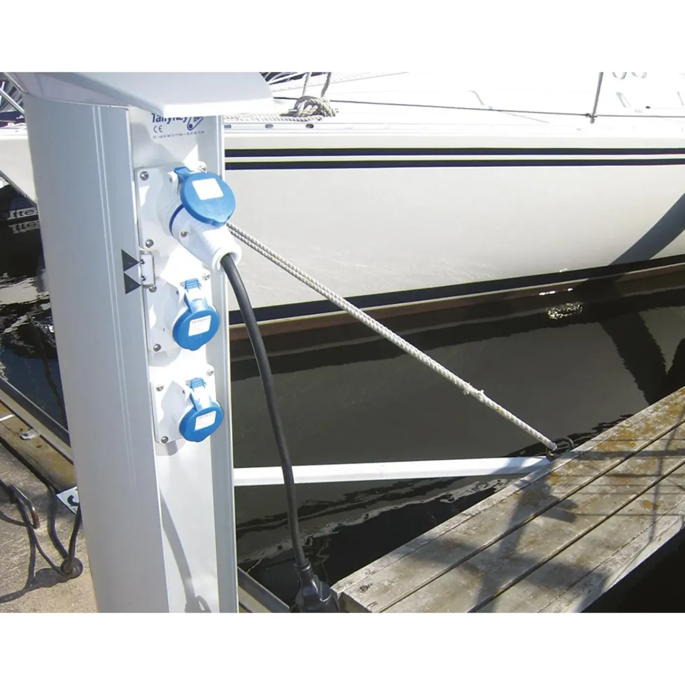 Perel Verloopkabel, H07RN-F 3G1.5, 0.4 m, 3680 W, Binnen en buiten, IP44, Zwart, Rubber