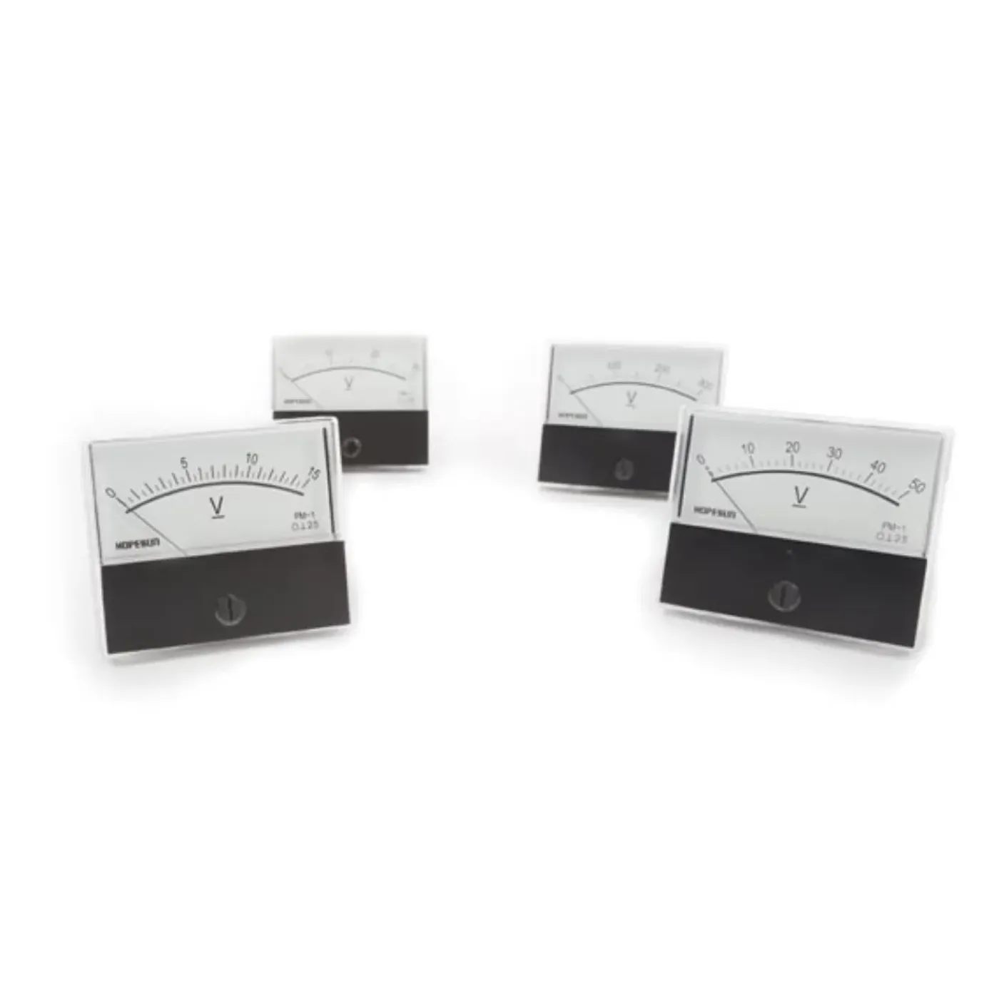 PEREL Voltm, analoog paneelbord 300v AC / 60 x 47mm