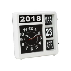 Perel Wc106 Kalenderklok Groot Duidelijk Display Voor Senioren