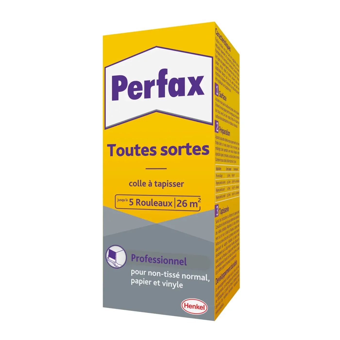 Perfax Alle Soorten Professioneel Behanglijm Alle Soorten Behang - Transparant - 180g