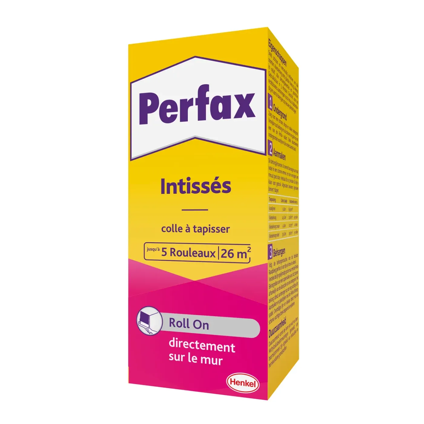 Perfax Vlies Behanglijm Roll-On - Transparant - 180g