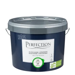 Perfection Muur & Plafond Muurverf - Mat - Verkeerswit RAL 9016 - 10L