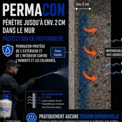 Permacon - Beton Impregneermiddel - 4m2 - 1 Liter